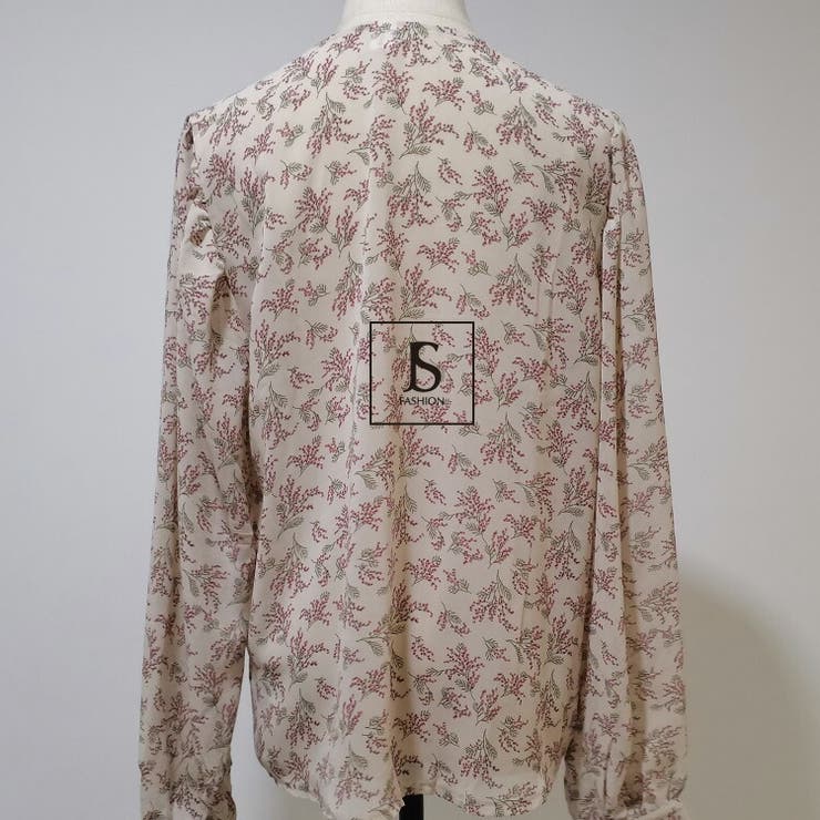 GUESS ヴィンテージ レトロ総柄 いえる オーバーサイズシャツ ブラウス 