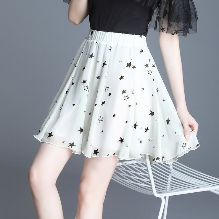 ミニスカート 全4色 ドット柄[品番：JSFW0008363]｜JS FASHION