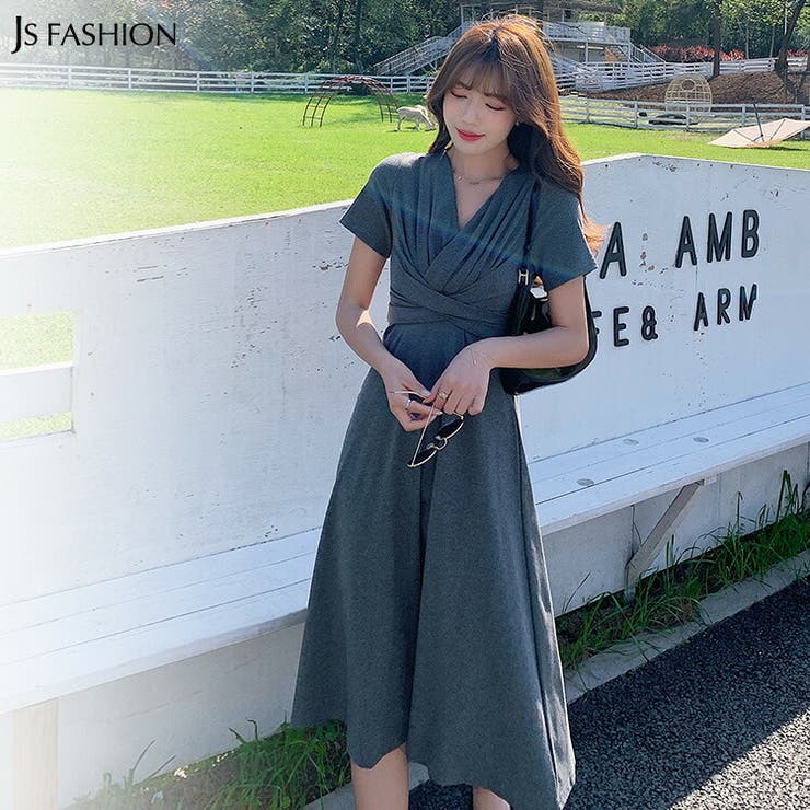 ロングワンピース 全2色 カットソーワンピ 品番 Jsfw Js Fashion ジェーエスファッション のレディースファッション通販 Shoplist ショップリスト