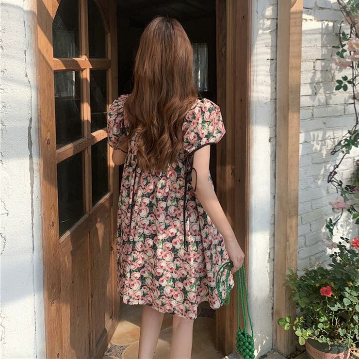 選べる丈 花柄ワンピース プリント柄 品番 Jsfw Js Fashion ジェーエスファッション のレディースファッション通販 Shoplist ショップリスト