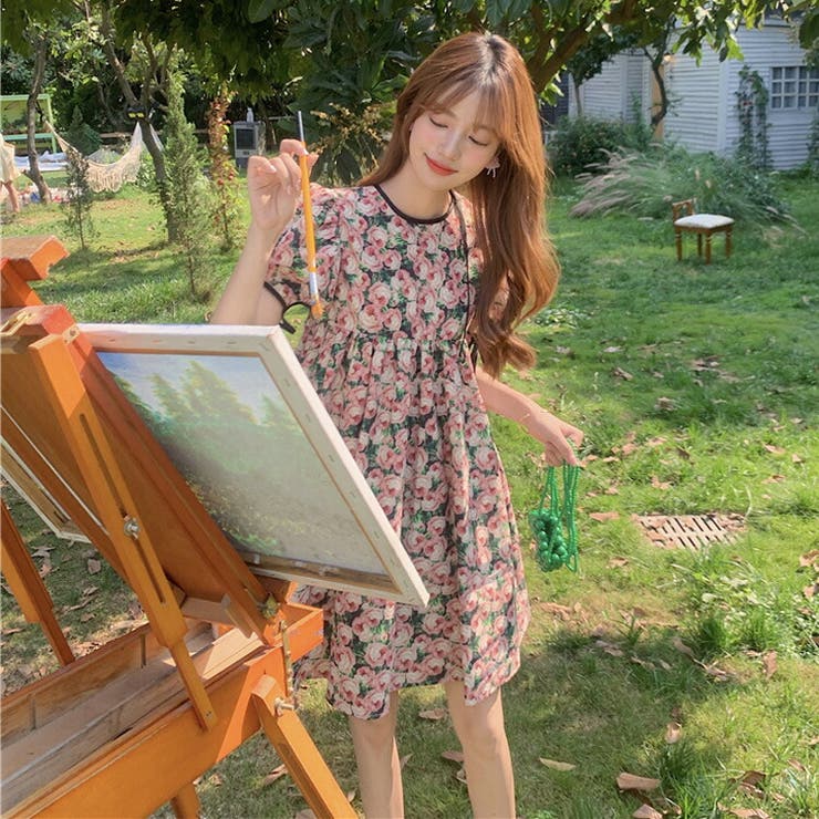 選べる丈 花柄ワンピース プリント柄 品番 Jsfw Js Fashion ジェーエスファッション のレディースファッション通販 Shoplist ショップリスト