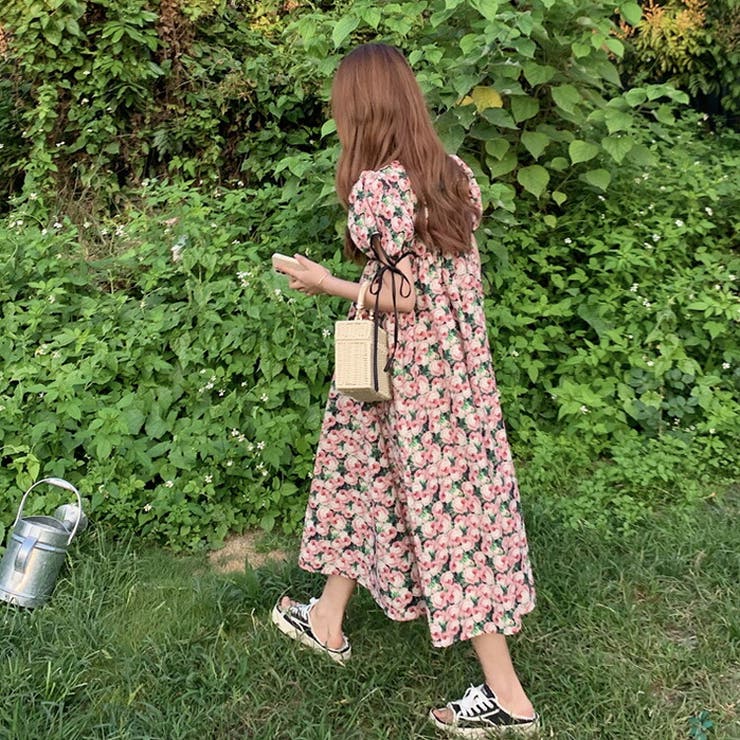 選べる丈 花柄ワンピース プリント柄 品番 Jsfw Js Fashion ジェーエスファッション のレディースファッション通販 Shoplist ショップリスト