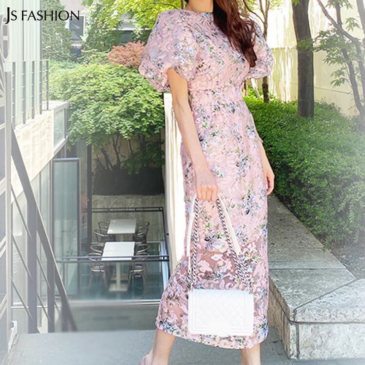 パーティードレス 花柄ワンピース シースルー 品番 Jsfw Js Fashion ジェーエスファッション のレディースファッション通販 Shoplist ショップリスト