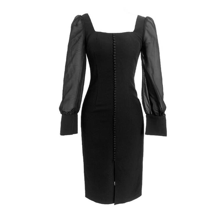BLACK系 ワンピースセット まとめ売り size Fと size L　お得♡ ワンピース 黒 ミニワンピ[品番：JSFW0011650]｜JS FASHION
