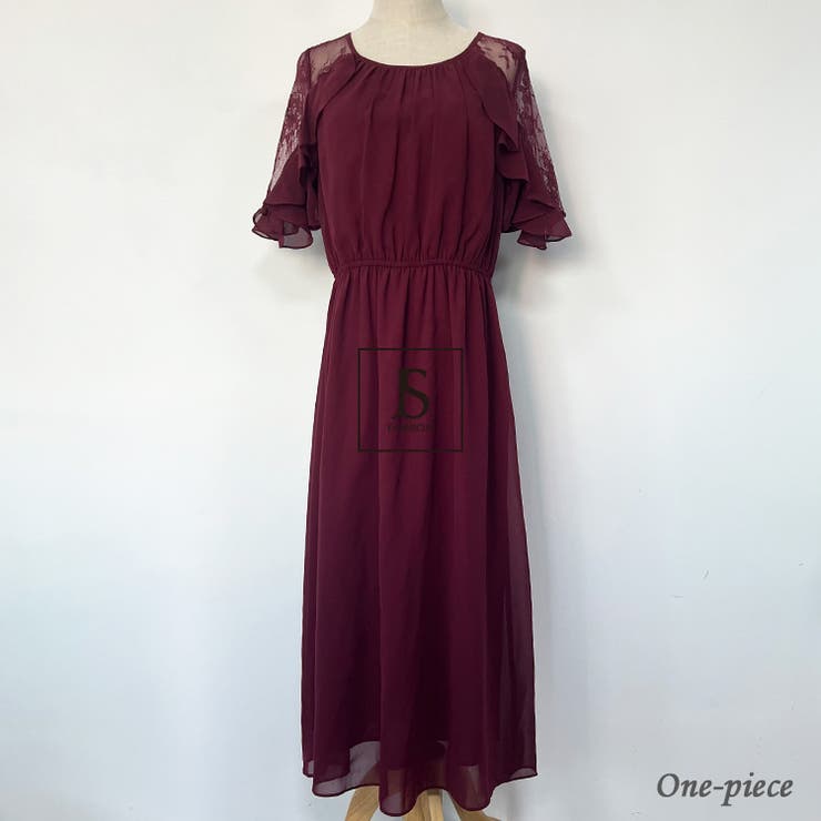 パーティードレス 全5色 ロングワンピース[品番：JSFW0005439