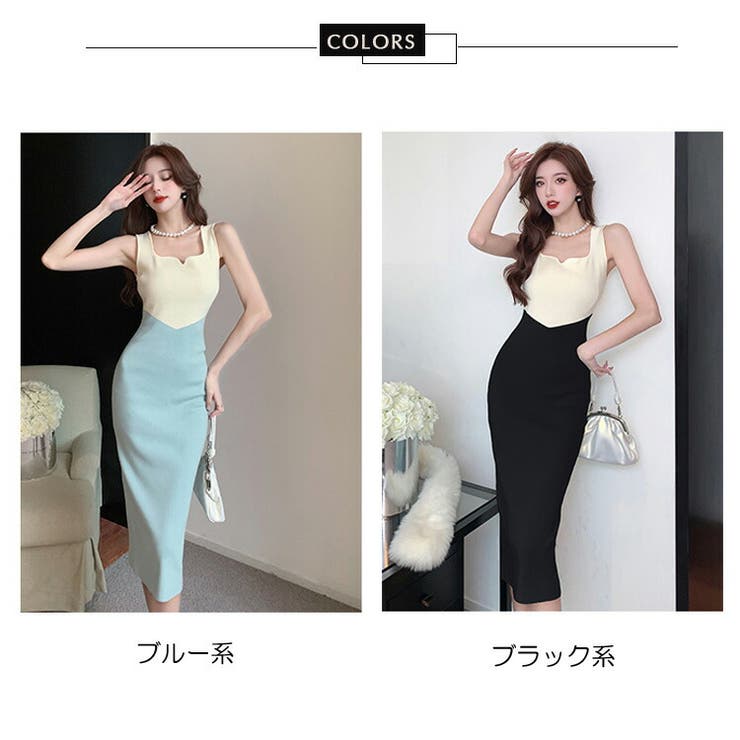 モノクロ バイカラー ハンカチーフスリーブ ペンシルワンピ ★ 楽天市場】ワンピース ロング 長袖 レディース 14番手リネン