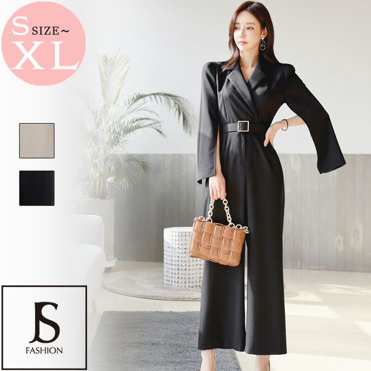 パンツドレス 結婚式 全2色[品番：JSFW0010019]｜JS FASHION