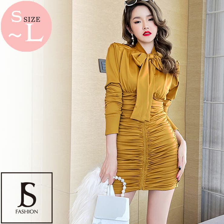 タイトワンピース パーティードレス タイト[品番：JSFW0011236]｜JS  FASHION（ジェーエスファッション）のレディースファッション通販｜SHOPLIST（ショップリスト）