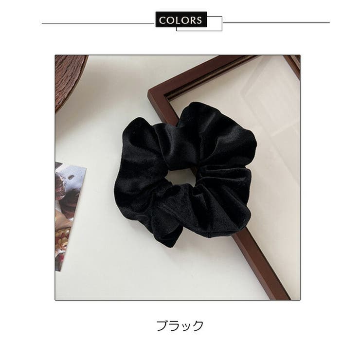 シュシュ ベロア アクセサリー | JS FASHION | 詳細画像4 