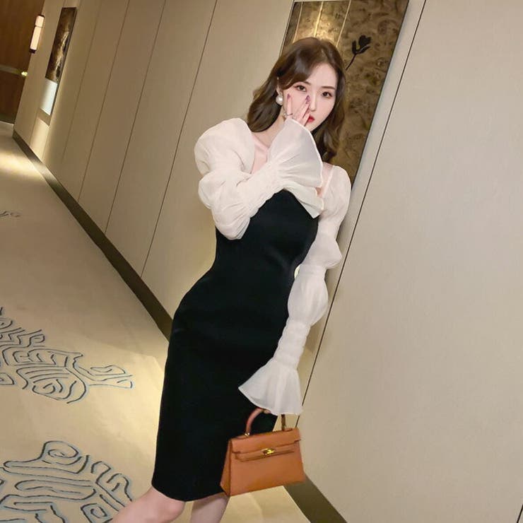 パーティードレス タイトワンピース 結婚式[品番:JSFW0011297 パーティードレス タイトワンピース 結婚式[品番:JSFW0011297