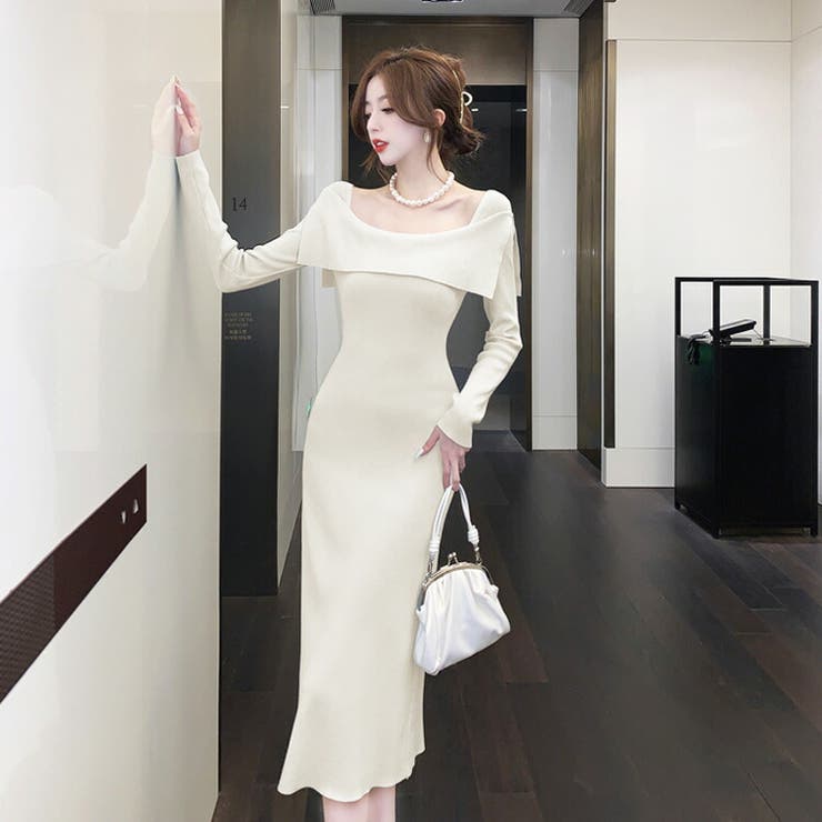 AW24 新品　Jacadi フリル付きニットワンピース　ピンク　4A GIRL | Jacadi Paris＜ジャカディ＞日本公式オンラインストア