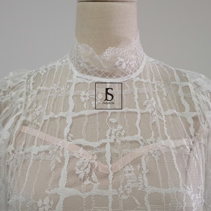 レースワンピース 刺繍 フレア袖 | JS FASHION | 詳細画像18 