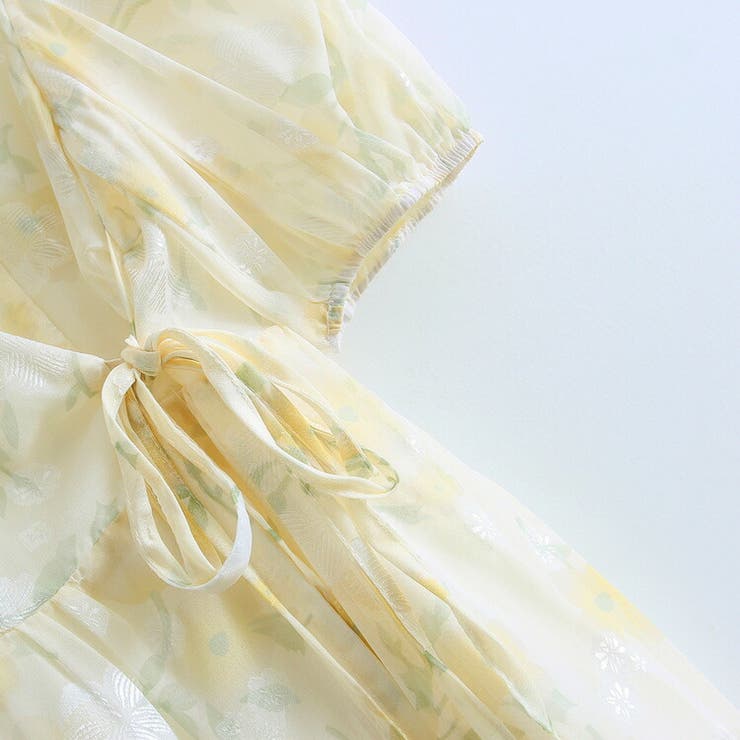 関税込 160ｃｍ以下 Karen Millen 花柄ラップワンピース 安心追跡【KAREN MILLEN】フローラル柄サテンバックマキシドレス