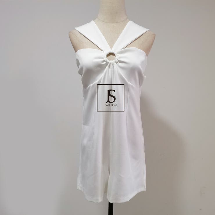 オールインワン ノースリーブ ミニ丈[品番：JSFW0009568]｜JS