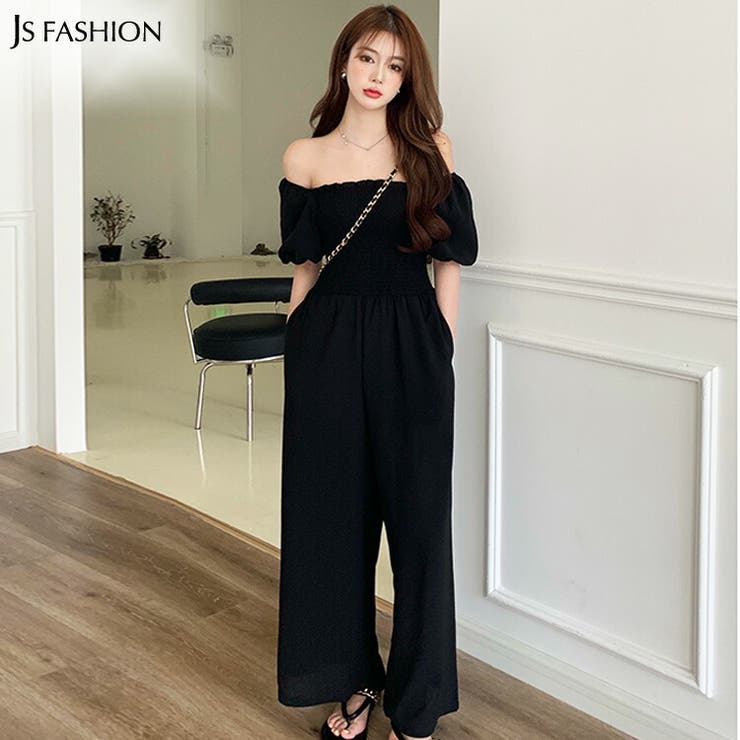 オールインワン オフショルダー 無地 品番 Jsfw Js Fashion ジェーエスファッション のレディースファッション通販 Shoplist ショップリスト