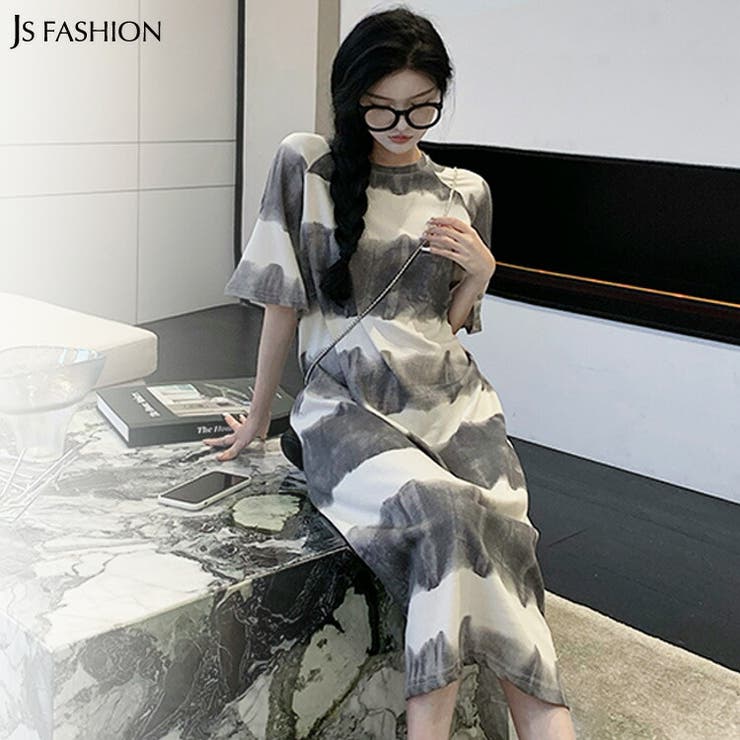 リゾートワンピース ロングワンピース プリント柄 品番 Jsfw Js Fashion ジェーエスファッション のレディースファッション通販 Shoplist ショップリスト