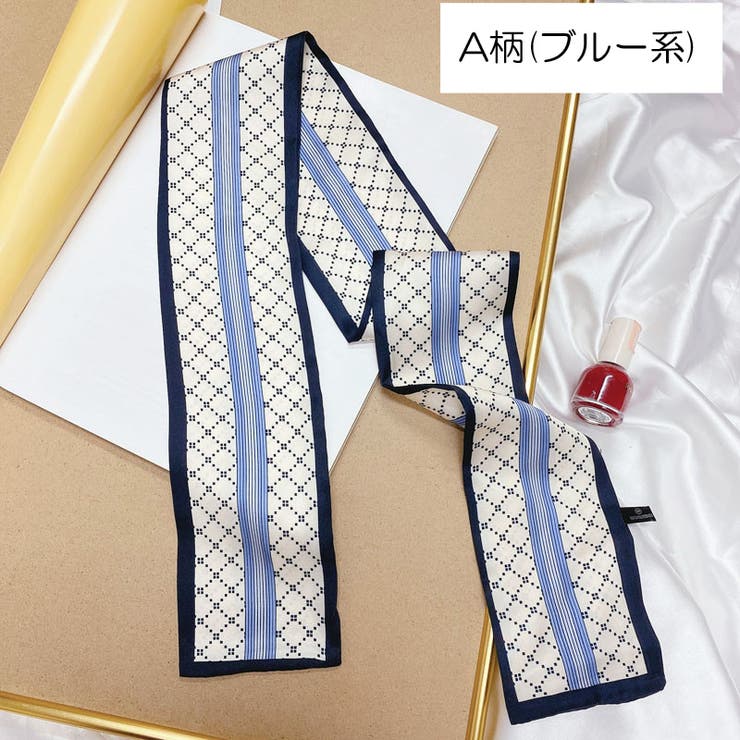 細長 スカーフ 全7柄 | JS FASHION | 詳細画像2 