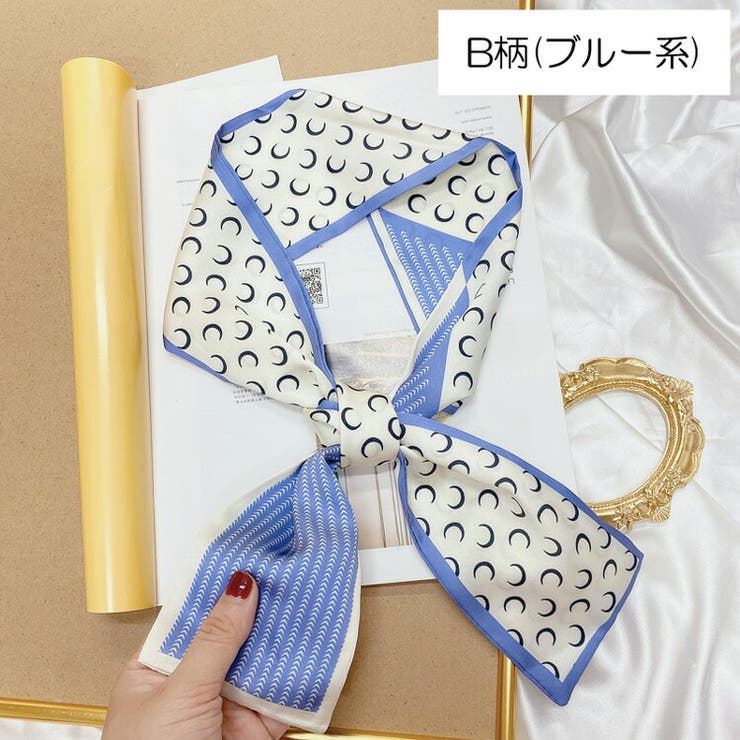 細長 スカーフ 全7柄 | JS FASHION | 詳細画像3 