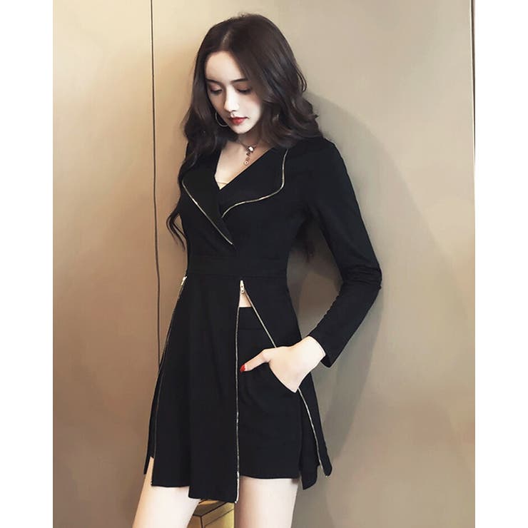 Rady - 今期完売 新品タグ付き Rady ジップアップワンピース