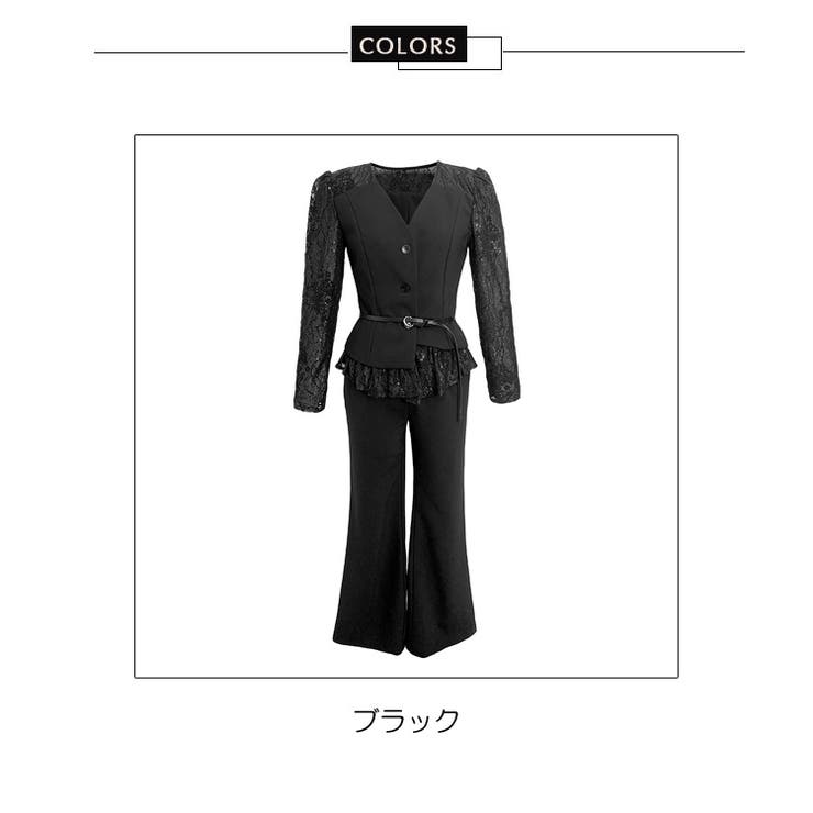 et.UNiVER ♥ パンツドレスセットアップ　ブラック　オマケ付き et.UNiVER｜エトユニベールのパンツドレス通販 - ZOZOTOWN
