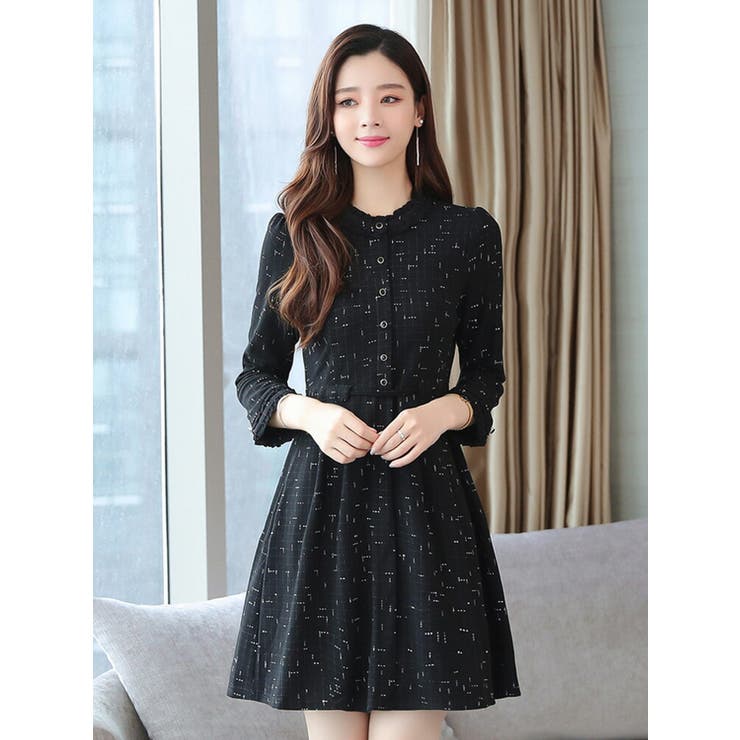 ワンピース Aライン 総柄 | JS FASHION | 詳細画像11 