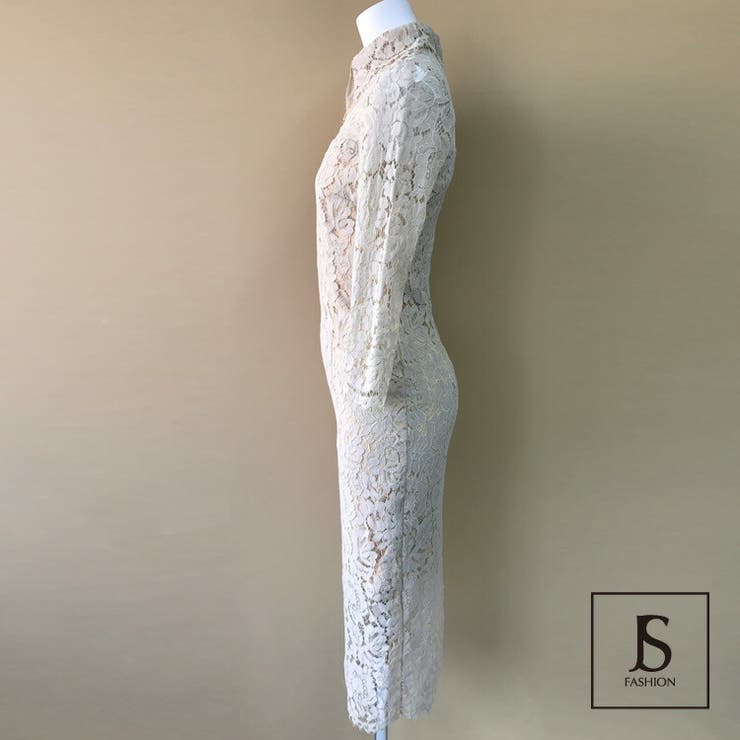 ワンピース レース 襟付き | JS FASHION | 詳細画像13 