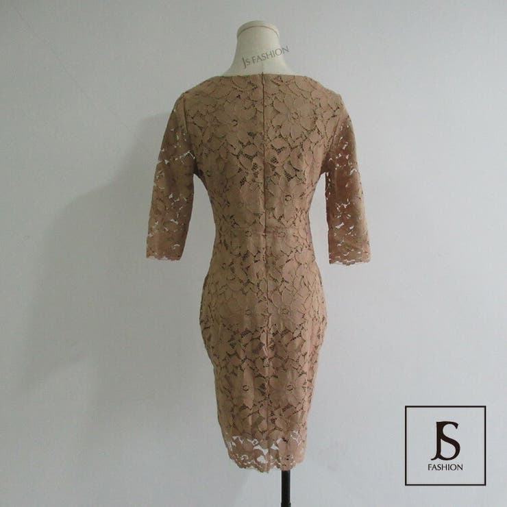 レースワンピース パーティードレス 結婚式 | JS FASHION | 詳細画像15 