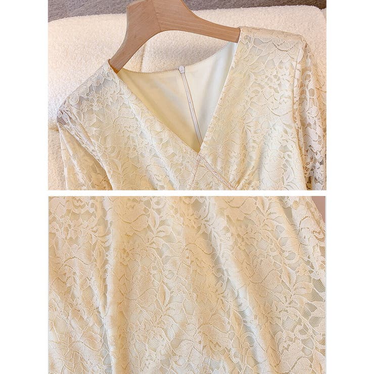 タイトワンピ 全2色 レース | JS FASHION | 詳細画像17 