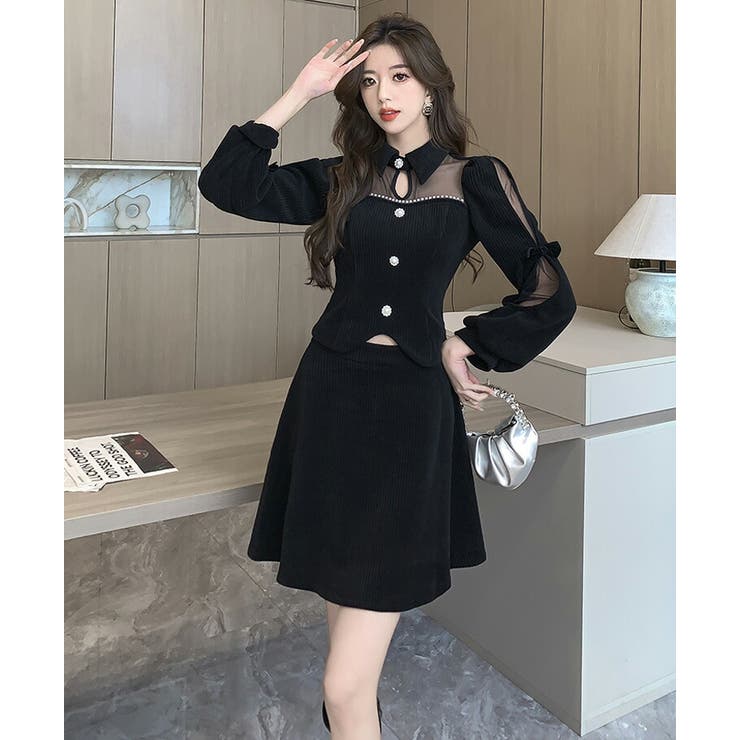 セットアップ コーデュロイ風 トップス | JS FASHION | 詳細画像4 