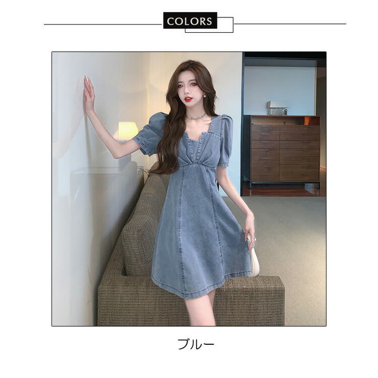 デニム ワンピース デニムワンピ[品番：JSFW0010693]｜JS