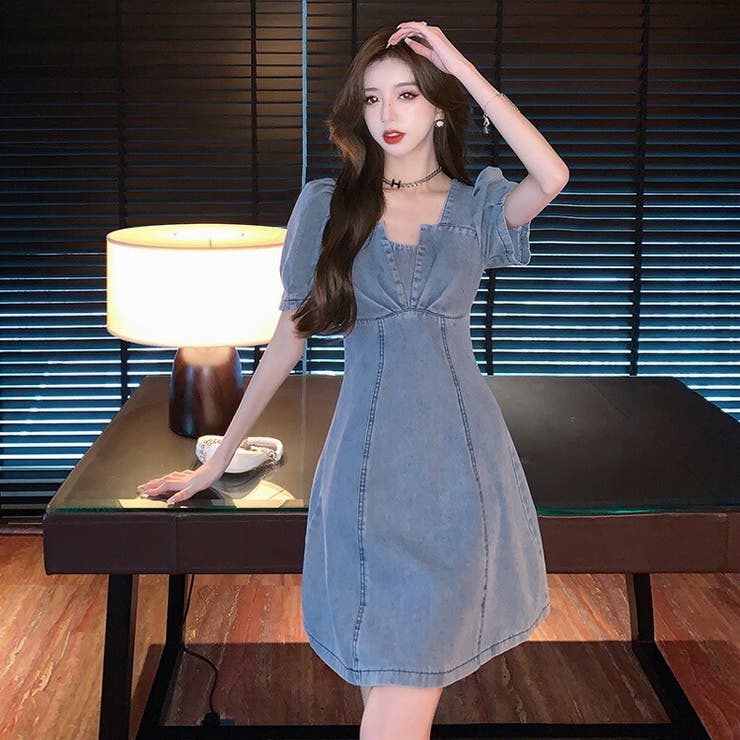 デニム ワンピース デニムワンピ[品番：JSFW0010693]｜JS