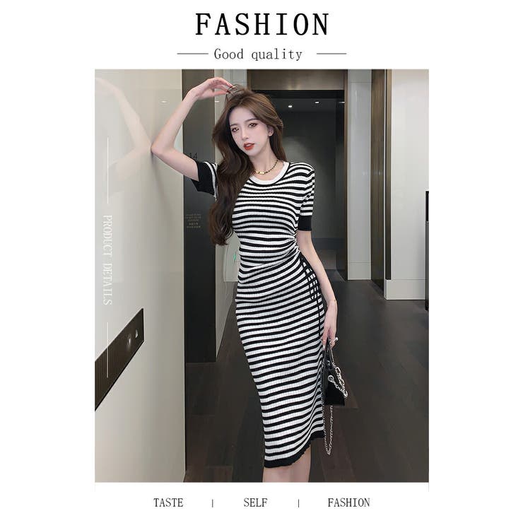 UNITED ARROWS ワンピース 黒 0272425J0292 MARW UNITED ARROWS｜マルゥ ユナイテッドアローズのワンピース