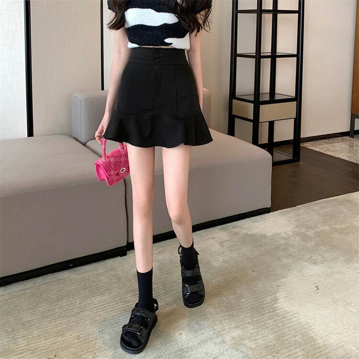 ミニスカート Gyeong : 24FW / Mini Puff Skirt (2colors) GLI000007_BAJA_1.jpg
