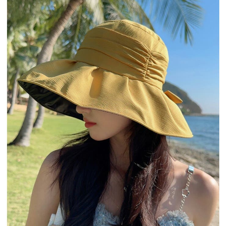 つば広 バイザーハット UV帽子 | JS FASHION | 詳細画像18 