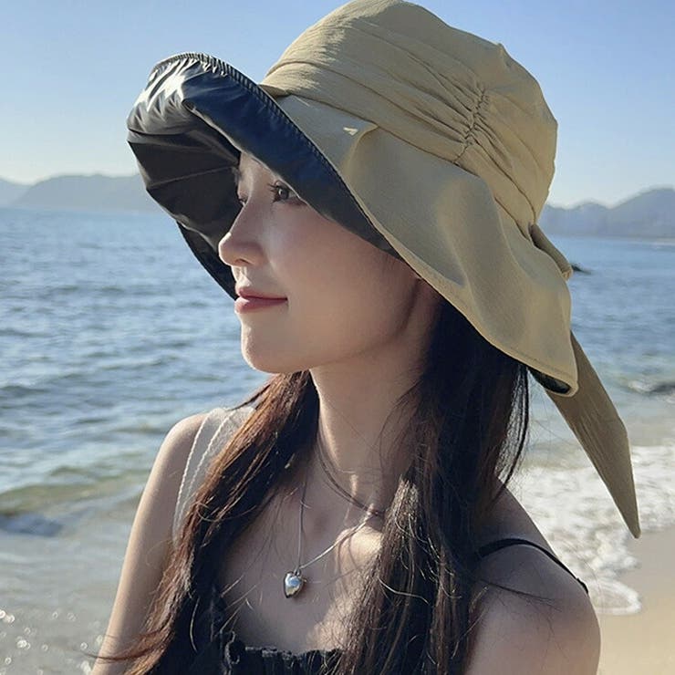 つば広 バイザーハット UV帽子 | JS FASHION | 詳細画像8 
