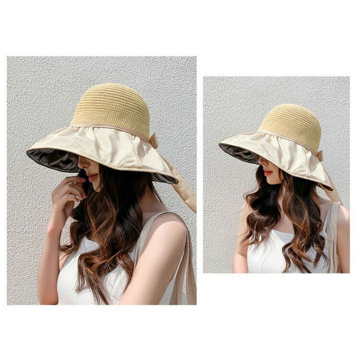 UV帽子 UVカット バイザーハット | JS FASHION | 詳細画像7 