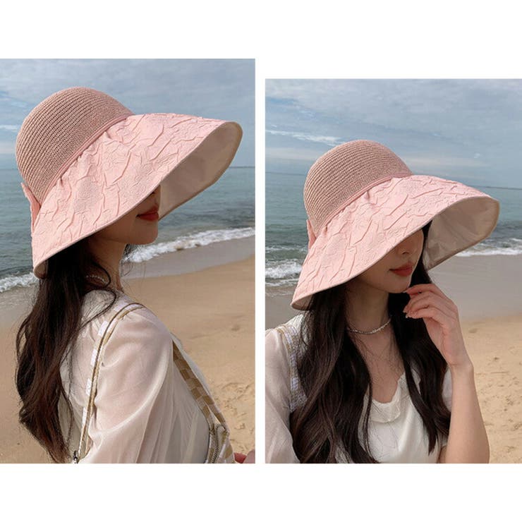 UV帽子 UVカット バイザーハット | JS FASHION | 詳細画像13 