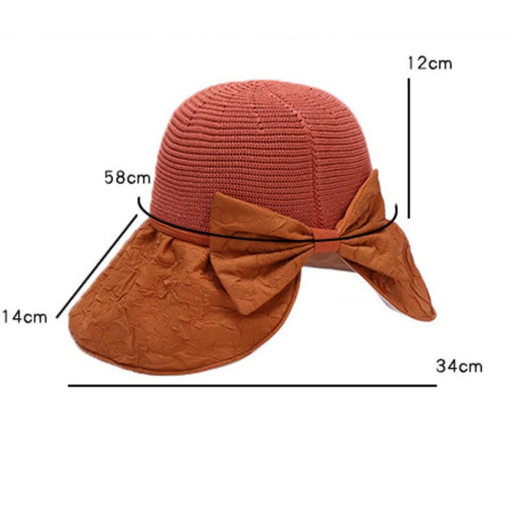 UV帽子 UVカット バイザーハット | JS FASHION | 詳細画像14 