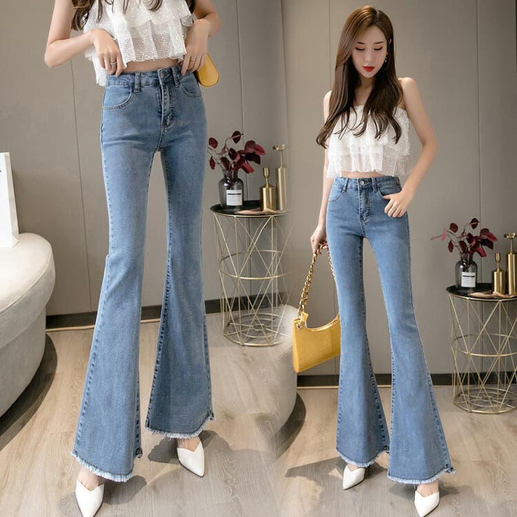 デニムパンツ 全2色 ブールカット[品番：JSFW0010565]｜JS
