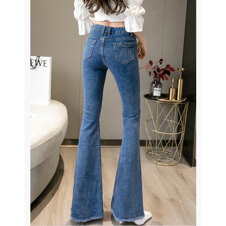 【美品】日本製★Plage Ecruデニム カットオフパンツ Plage｜プラージュのデニムパンツ・ジーンズ（レディース）の