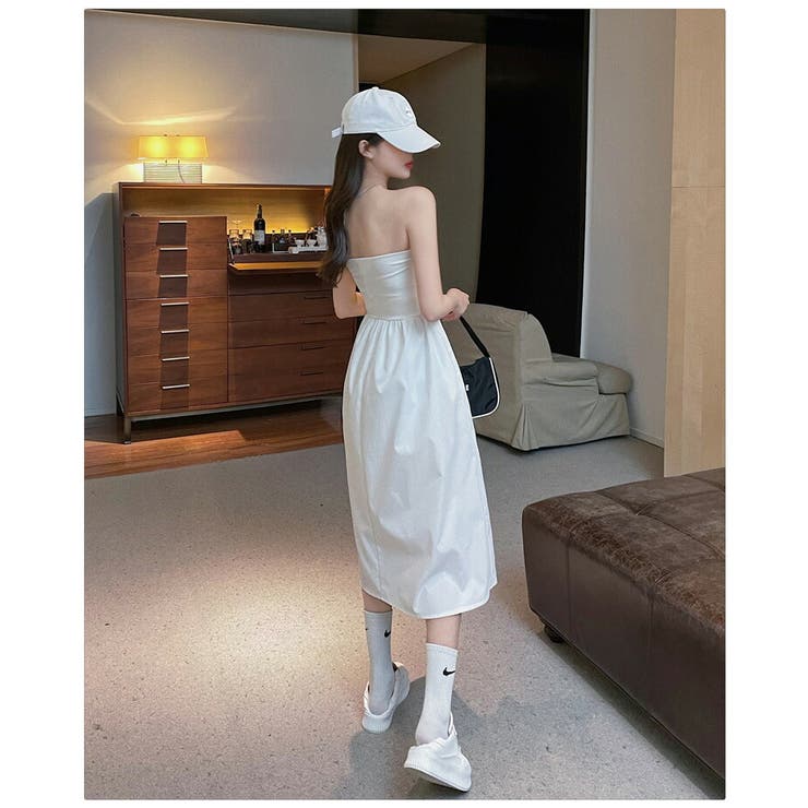 MARS ベアトップワンピース セール 30%OFF】【MARIHA マリハ】ベアトップマキシ丈ワンピース