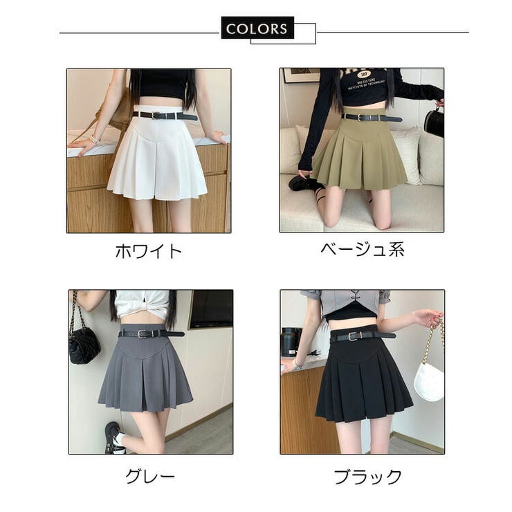 本日限定SALE‼️エリー ELLIE プリーツスカート White ELLIE プリーツスカートWHITE ホワイト
