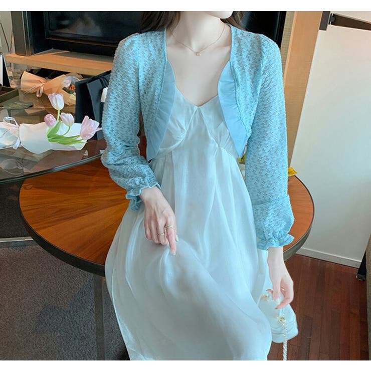 レースボレロ 全3色 長袖[品番：JSFW0010241]｜JS FASHION