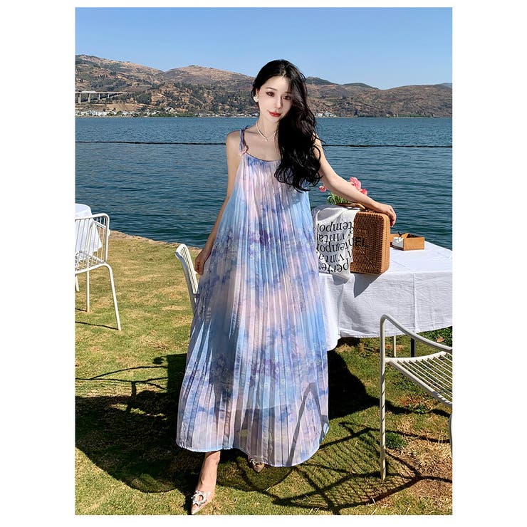 リゾートワンピ 花柄 花柄ワンピ[品番：JSFW0012942]｜JS