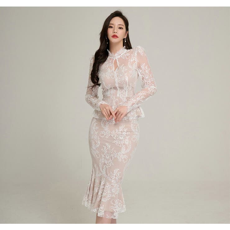 レース セットアップ 全2色 | JS FASHION | 詳細画像10 