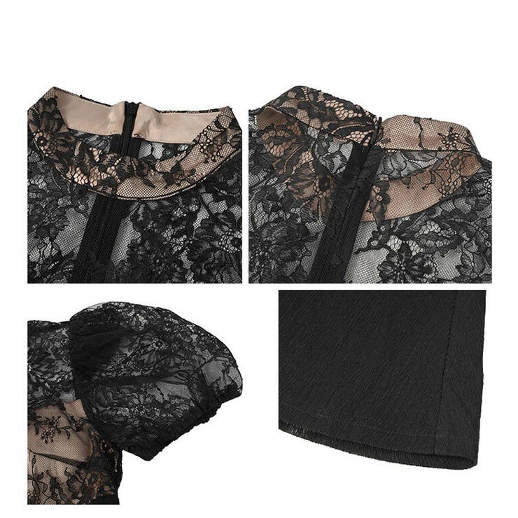 マーメイド ワンピース シースルー | JS FASHION | 詳細画像12 