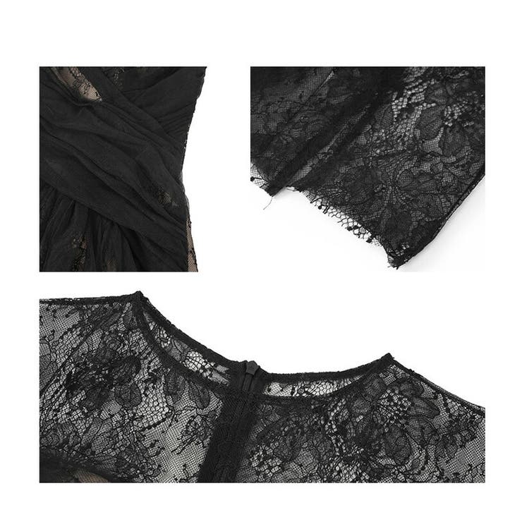 タイトワンピ 全2色 レース | JS FASHION | 詳細画像14 