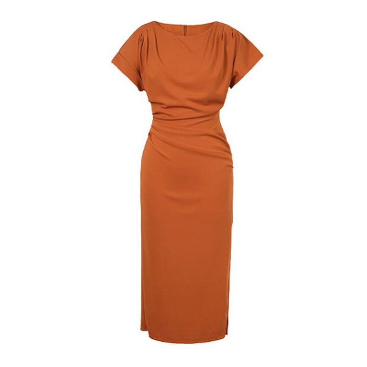 タイトワンピ 全2色 無地 | JS FASHION | 詳細画像10 