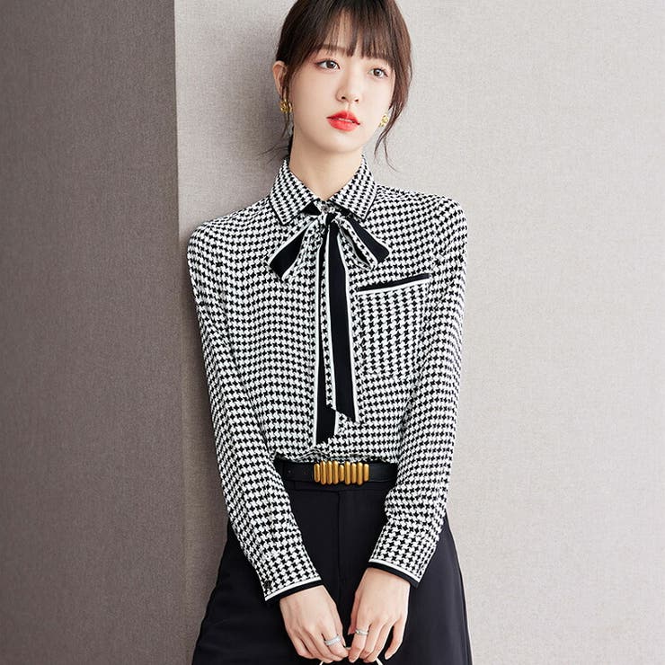 希少 Drawer購入 formo 定価3.5万 リボン ドット ブラウスシャツ 希少 Drawer購入 formo 定価3.5万 リボン ドット ブラウスシャツ