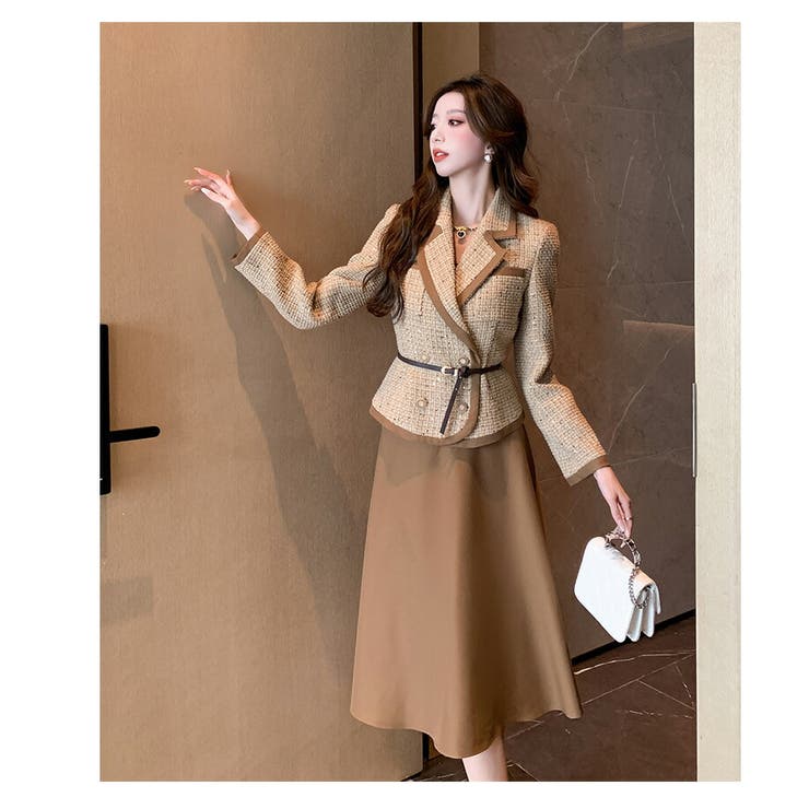 EPOCA 　ツイード　セットアップ（ジャケット＋スカート） EPOCA ツイード セットアップ（ジャケット＋スカート